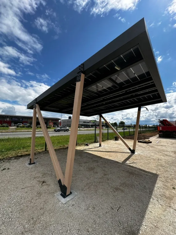 Carport solaire photovoltaïque, Nice, SOLAR CONSULTING 06